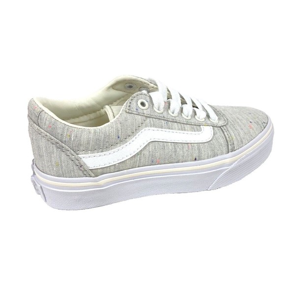 Vans Ward Speckle Gray Skate Shoes Girls Size 11 Lace up Brand New in Box - Picture 7 of 13